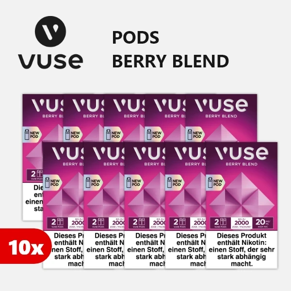 10x vuse pods berry blend