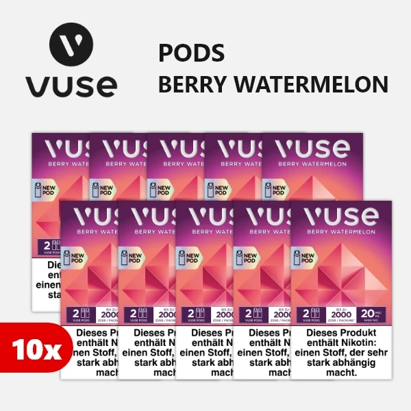 10x vuse pods berry watermelon