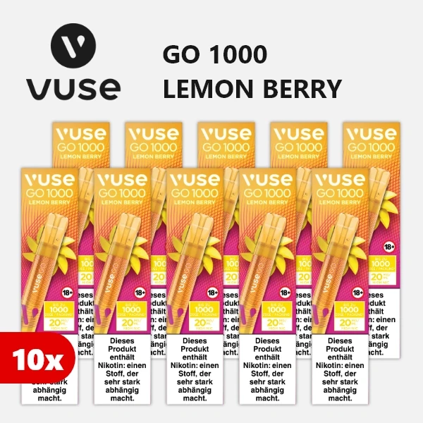 10x vuse go 1000 lemon berry