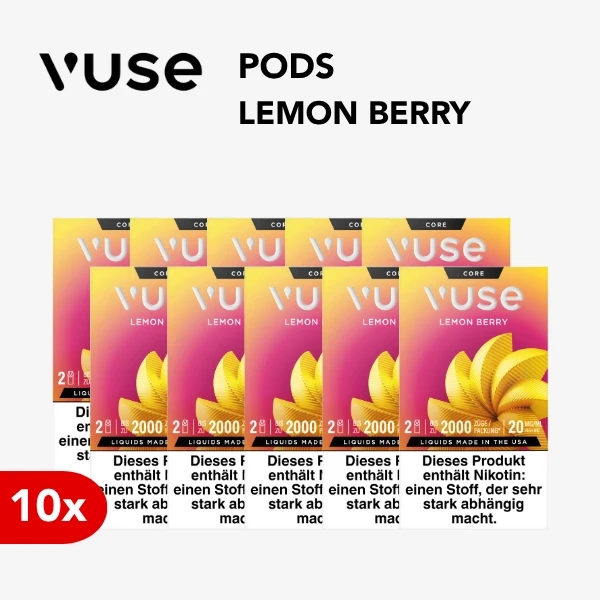 10x vuse pod lemon berry