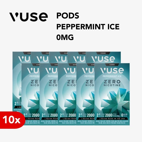 10x vuse pod peppermint ice nikotinfrei