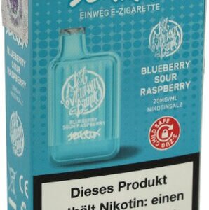 187 strassenbande box blueberry sour raspberry einweg e zigarette 20mg