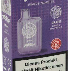 187 strassenbande box grape einweg e zigarette 20mg