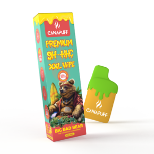 9h hhc xxl vape big bad bear 99% 2ml