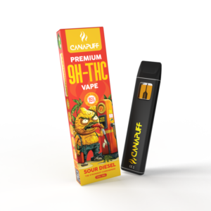 9h thc vape sour diesel 95% 1 ml