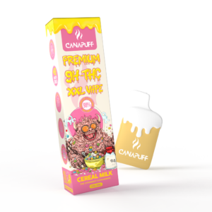 9h thc xxl vape cereal milk 99% 2ml