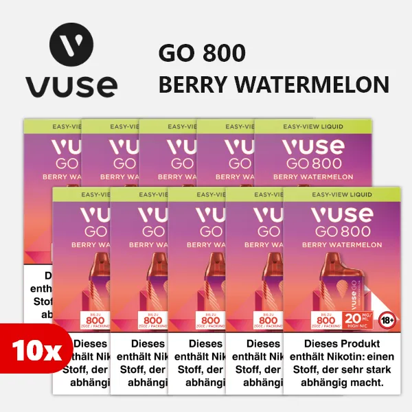 vuse go 800 5 für 4 berry watermelon
