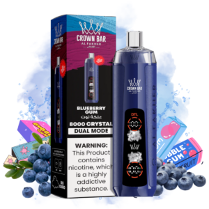 al fakher crystal 8000 blueberry gum vape