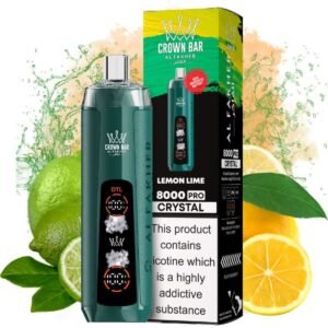 al fakher crystal 8000 lemon mint geschmack