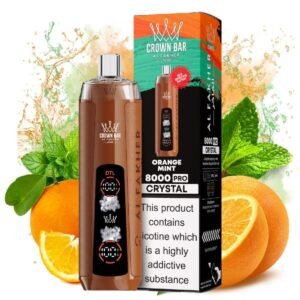 al fakher crystal 8000 orange mint vape