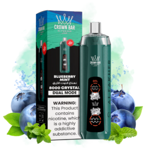 al fakher crystal blueberry mint geschmack