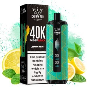al fakher mega max 40000 lemon minze geschmack