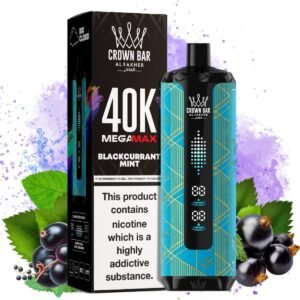 al fakher mega max 40000 schwarze johannisbeere minze