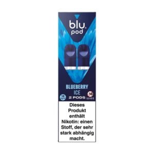 blu pods blueberry ice