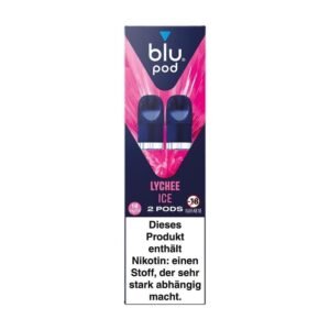 blu pods lychee ice