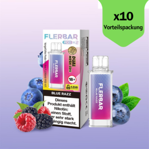 blue razz pods 2x2ml 10er packung / display
