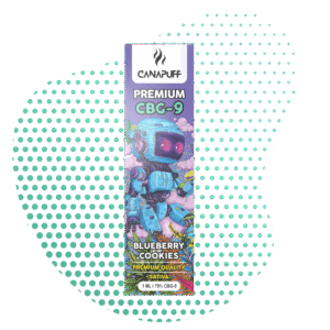cbg9 vape blueberry cookie 79% 1ml