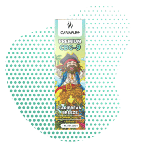 cbg9 vape caribbean breeze 79% 1ml