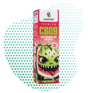 cbg9 vape watermelon mojito 79 % 1 ml