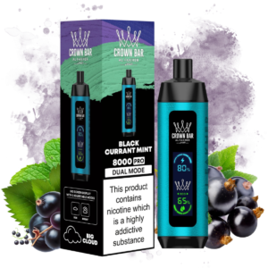 crown bar black currant mint vape