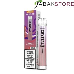 crystal ske | cherry | 20mg nikotin | einwegvape