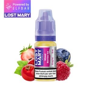 elfbar lost mary liquid (nicsalt) mixed berries ice 10ml