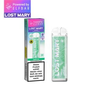 elfbar lost mary qm600 apple ice 20mg nikotin