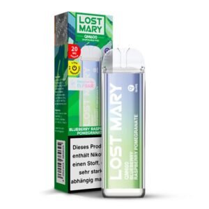 elfbar lost mary qm600 blueberry raspberry pomegranate 20mg nikotin