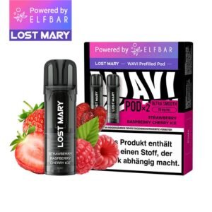elfbar lost mary wavi strawberry raspberry cherry ice 20mg nikotin 2er pack