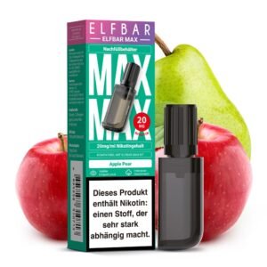 elfbar max nachfüllbehälter apple pear