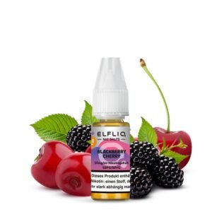 elfliq blackberry cherry nikotinsalz liquid