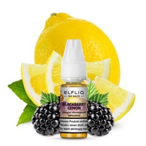 elfliq blackberry lemon nikotinsalz liquid