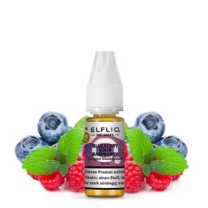 elfliq blueberry sour raspberry nikotinsalz liquid