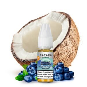 elfliq coconut blueberry nikotinsalz liquid