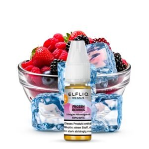 elfliq frozen berries nikotinsalz liquid