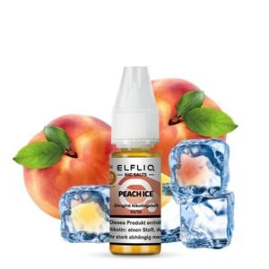 elfliq peach ice nikotinsalz liquid