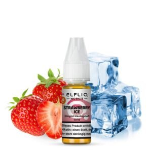 elfliq strawberry ice nikotinsalz liquid