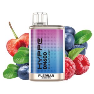 flerbar hyppe dm600 blue razz cherry
