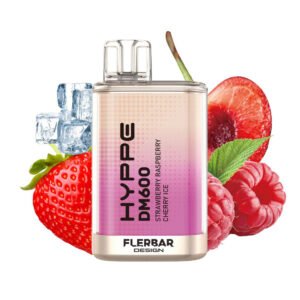 flerbar hyppe dm600 strawberry raspberry cherry
