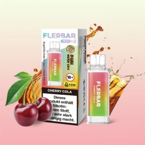 flerbar pod cherry cola 2x2ml