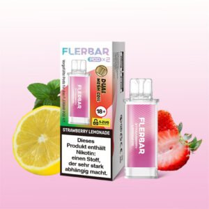 flerbar pod strawberry lemonade 2x2ml
