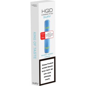 hqd surv vape 600 blue razz lemon (blurry berry lemon) 18mg