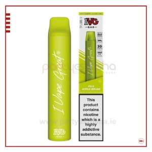 ivg bar plus disposable vape kit fuji apple melon