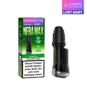 lost mary nera max refill container lemon lime
