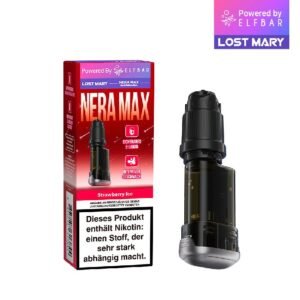 lost mary nera max refill container strawberry ice