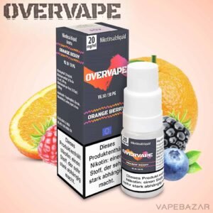 overvape nikotinsalz liquid orange berry | vapebazar