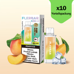 peach ice pods 2x2ml 10er packung / display