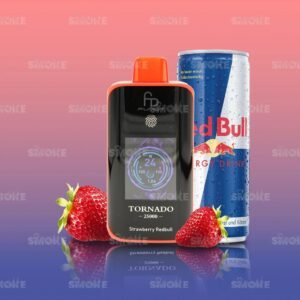 randm tornado 25000 – strawberry redbull