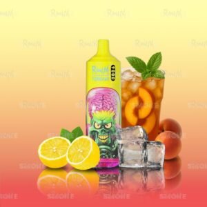 randm tornado 9000 – peach lemonade