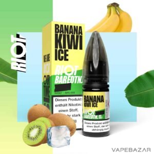 riot salt bar liquid banana kiwi ice | vapebazar.de